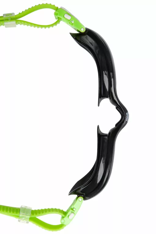 MAD WAVE RAPID TECH L Rainbow Wettkampf-Schwimmbrille mit hydrodynamischem Profil