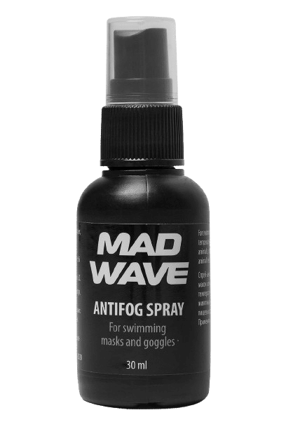 Mad Wave Anti-Fog Spray 30 ml zur Vermeidung von beschlagenen Schwimmbrillen und Schwimmmasken