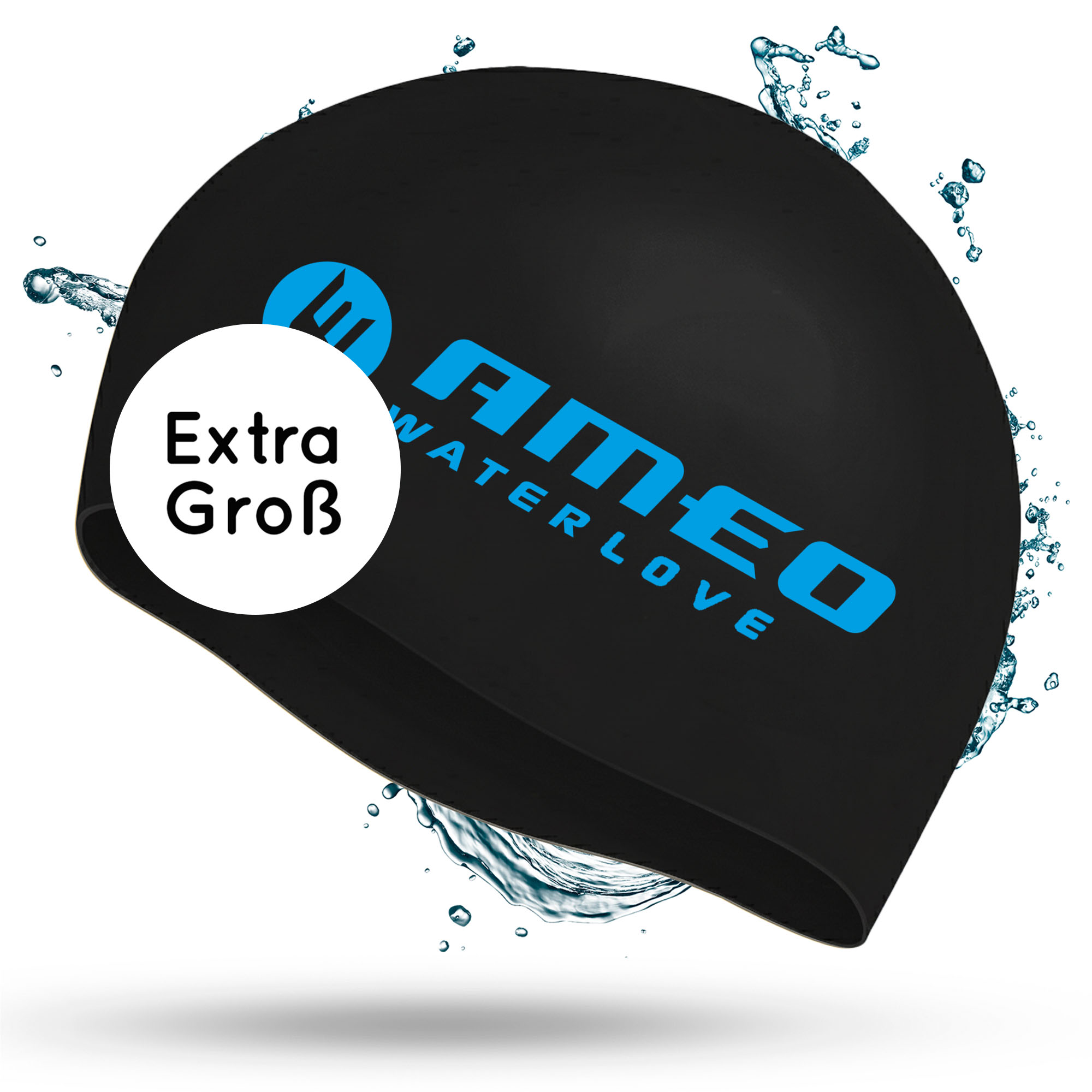 A-SC-9100-001010_AMEO_SILICONE_swimcap_BIG_SIZE_Waterlove__black_cyan