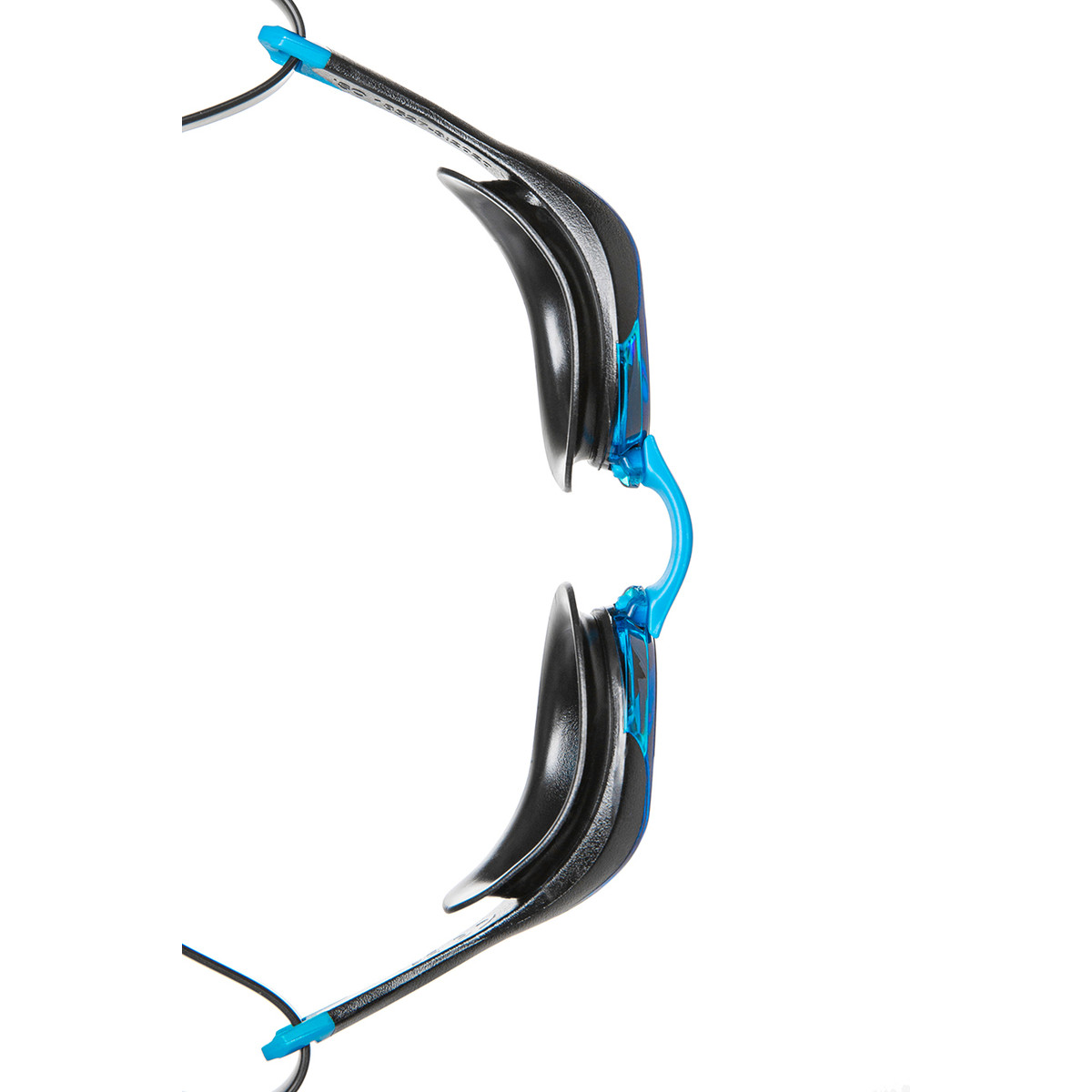 MAD WAVE ALIEN in azurblau – Racing-Schwimmbrille für Wettkampf und Training