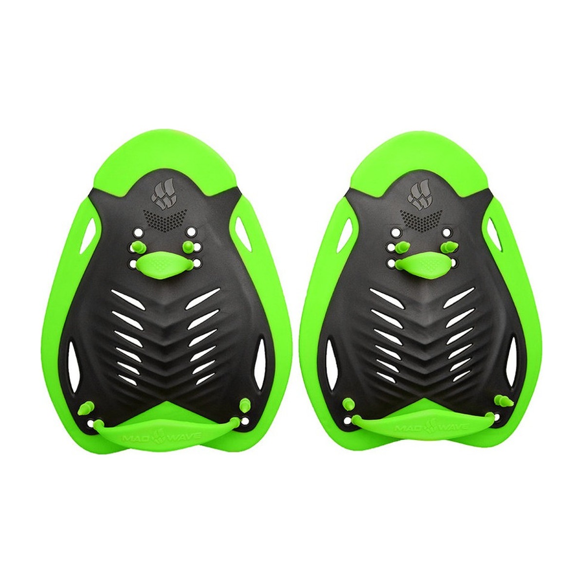 MAD WAVE ERGO PADDLES – ergonomische Kraft-Paddles, Produktbild 1 von 4