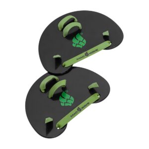 MAD WAVE FINGER PADDLES in schwarz – Finger-Paddles für das Techniktraining