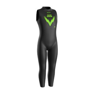 MAD WAVE OPNWTR ELECTRA LGJ MAN Neopren-Longjohn in schwarz, ärmelloser Schwimmanzug für Herren