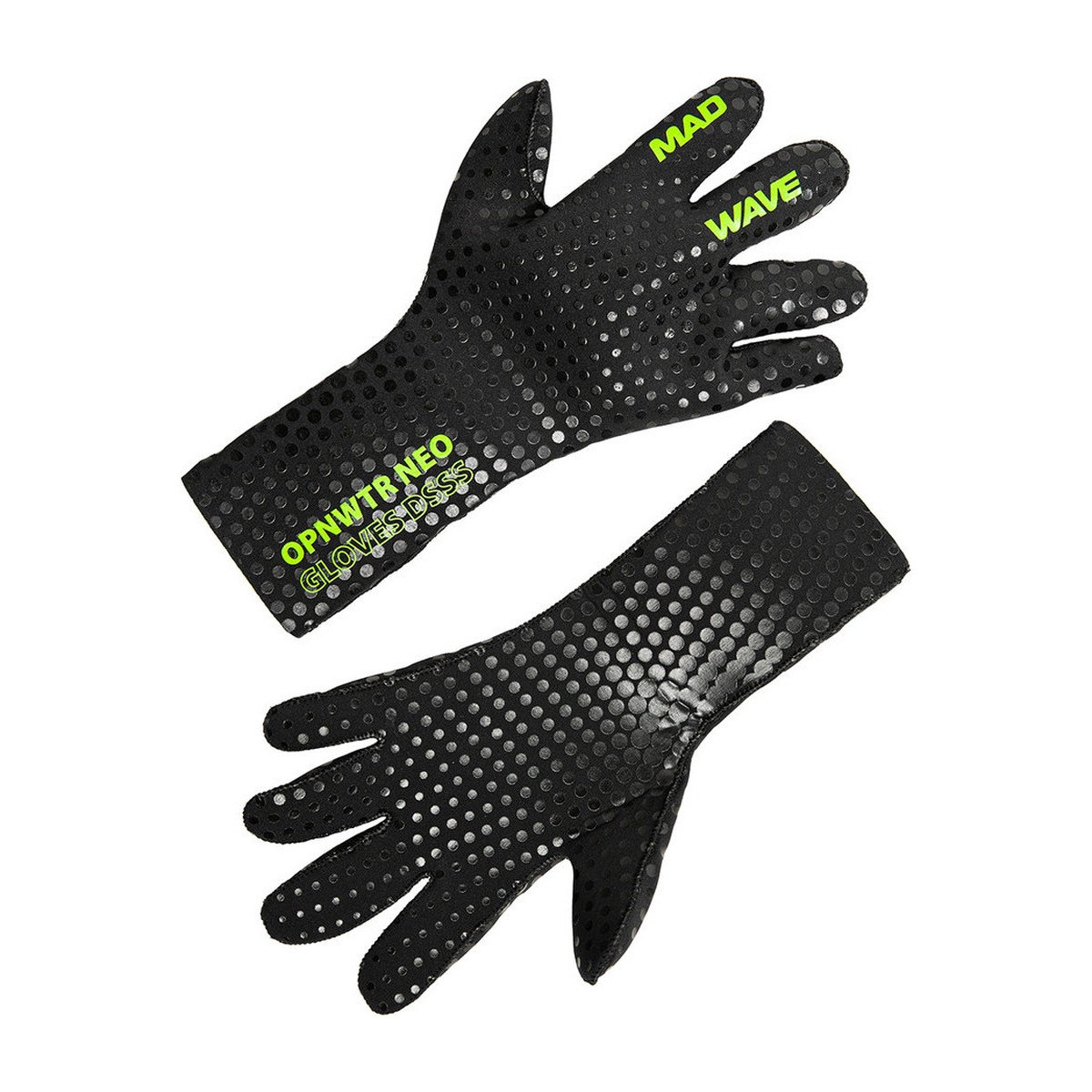 MAD WAVE OPNWTR NEO GLOVES DSSS in schwarz – Neopren-Handschuhe fürs Freiwasser, Ansicht 2