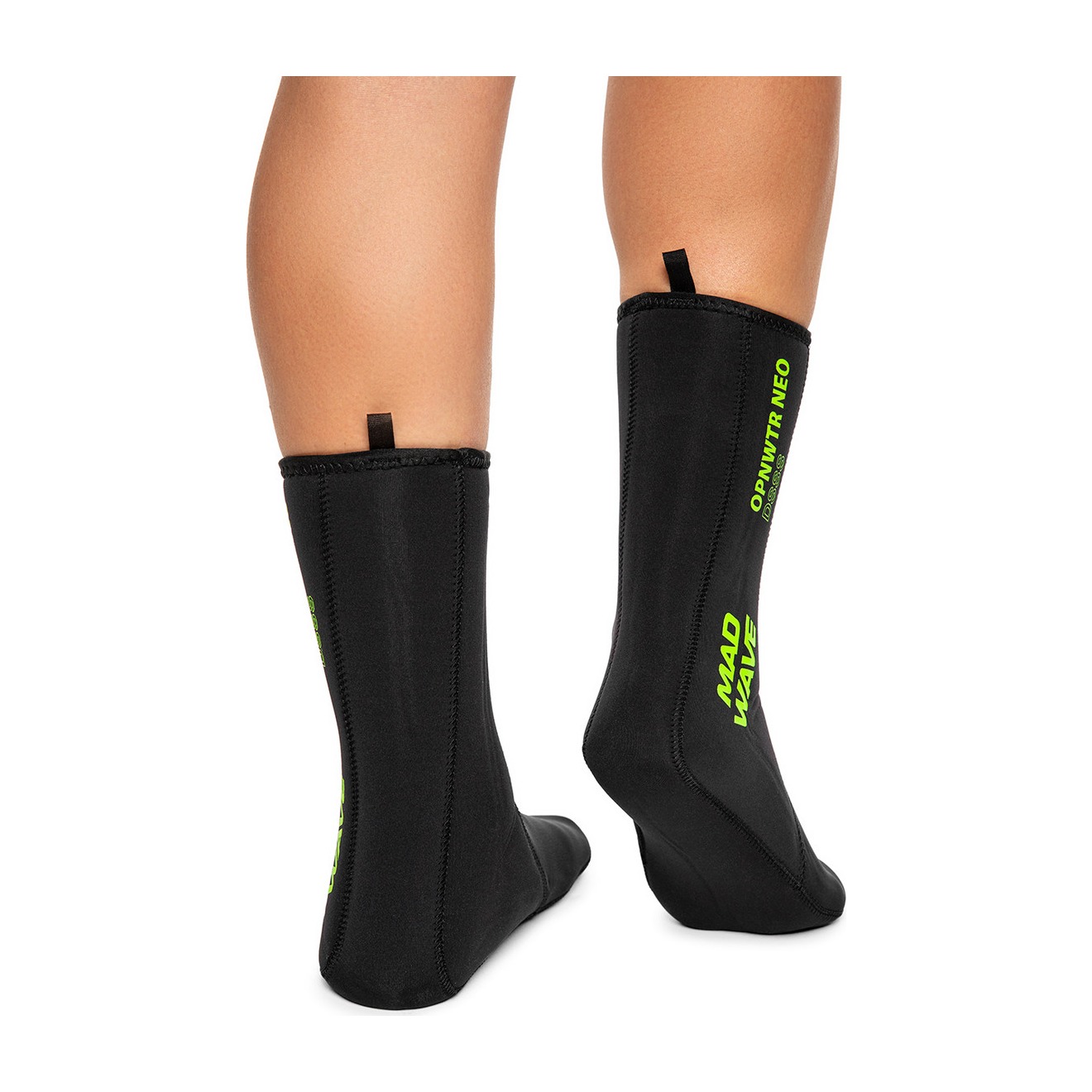 MAD WAVE OPNWTR NEO SOCKS DSSS in schwarz – Neopren-Socken fürs Freiwasser, Ansicht 4