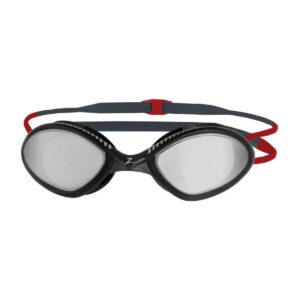 ZOGGS TIGER MID RACE TITANIUM – verspiegelte LIQUIDSKIN Schwimmbrille